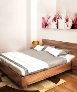 Giường ngủ gỗ tự nhiên GN01
